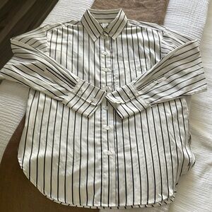 H&M Striped Button Down Shirt - Size XS